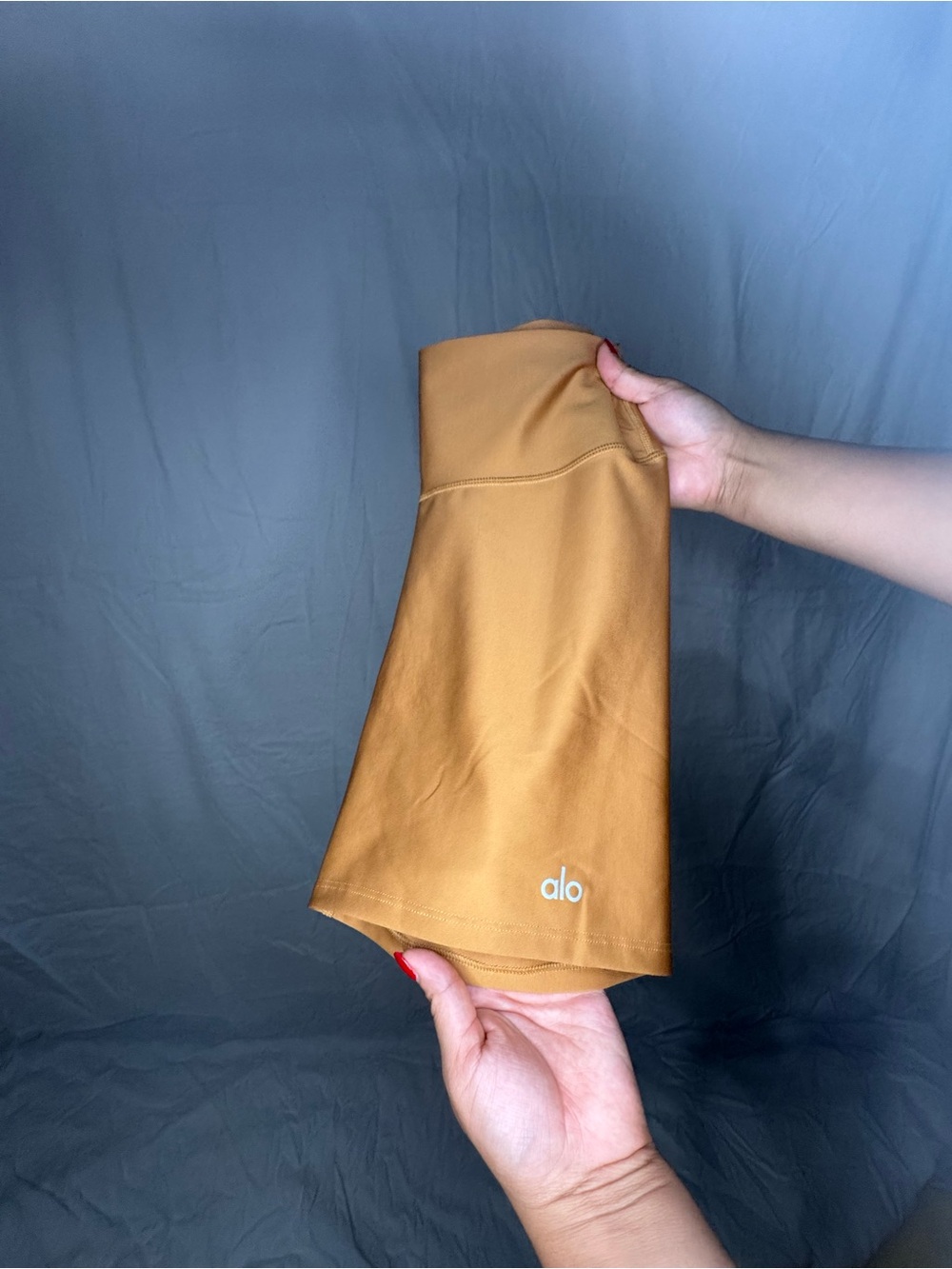 ALO Yoga Mini Skirt in Mustard